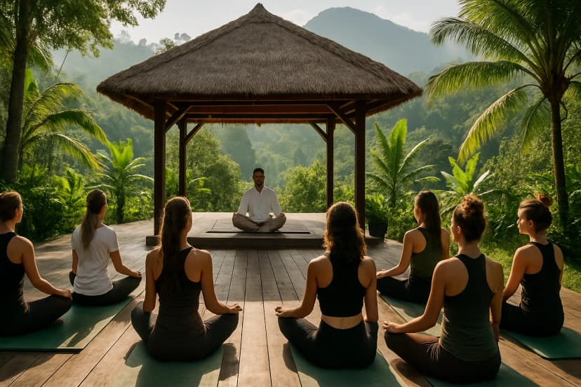 Nature Yoga retreat